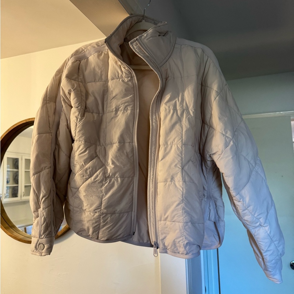 Cream Quilted Jacket FP Pippa Puffer